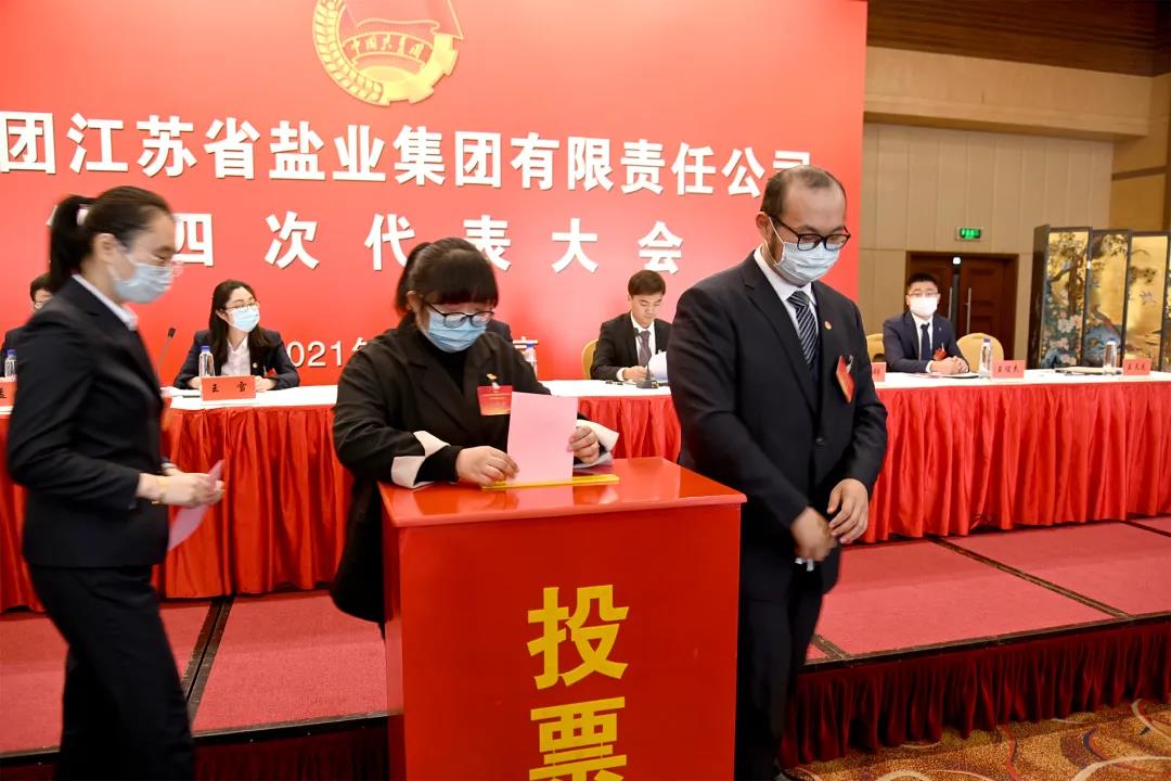 共青團(tuán)江蘇省鹽業(yè)集團(tuán)有限責(zé)任公司第四次代表大會(huì)在寧隆重召開(kāi)