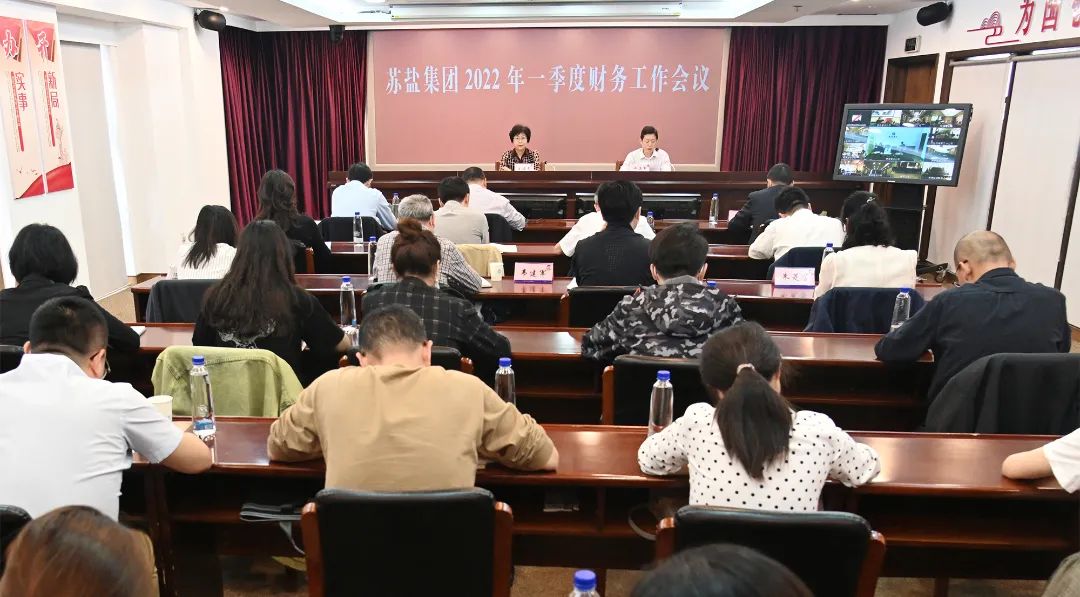 蘇鹽集團召開2022年一季度財務(wù)工作會議 蘇鹽集團召開2022年一季度財務(wù)工作會議