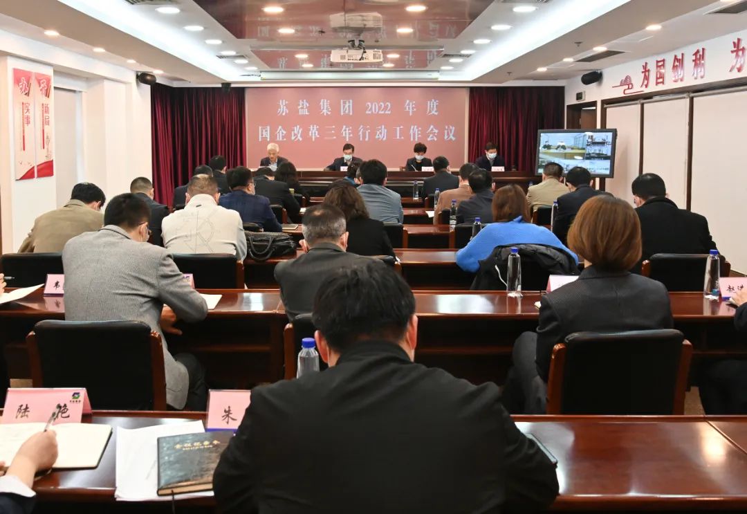 念好改革“真”字訣，激活高質(zhì)量發(fā)展“一池春水”——蘇鹽集團黨委推進國企改革三年行動綜述